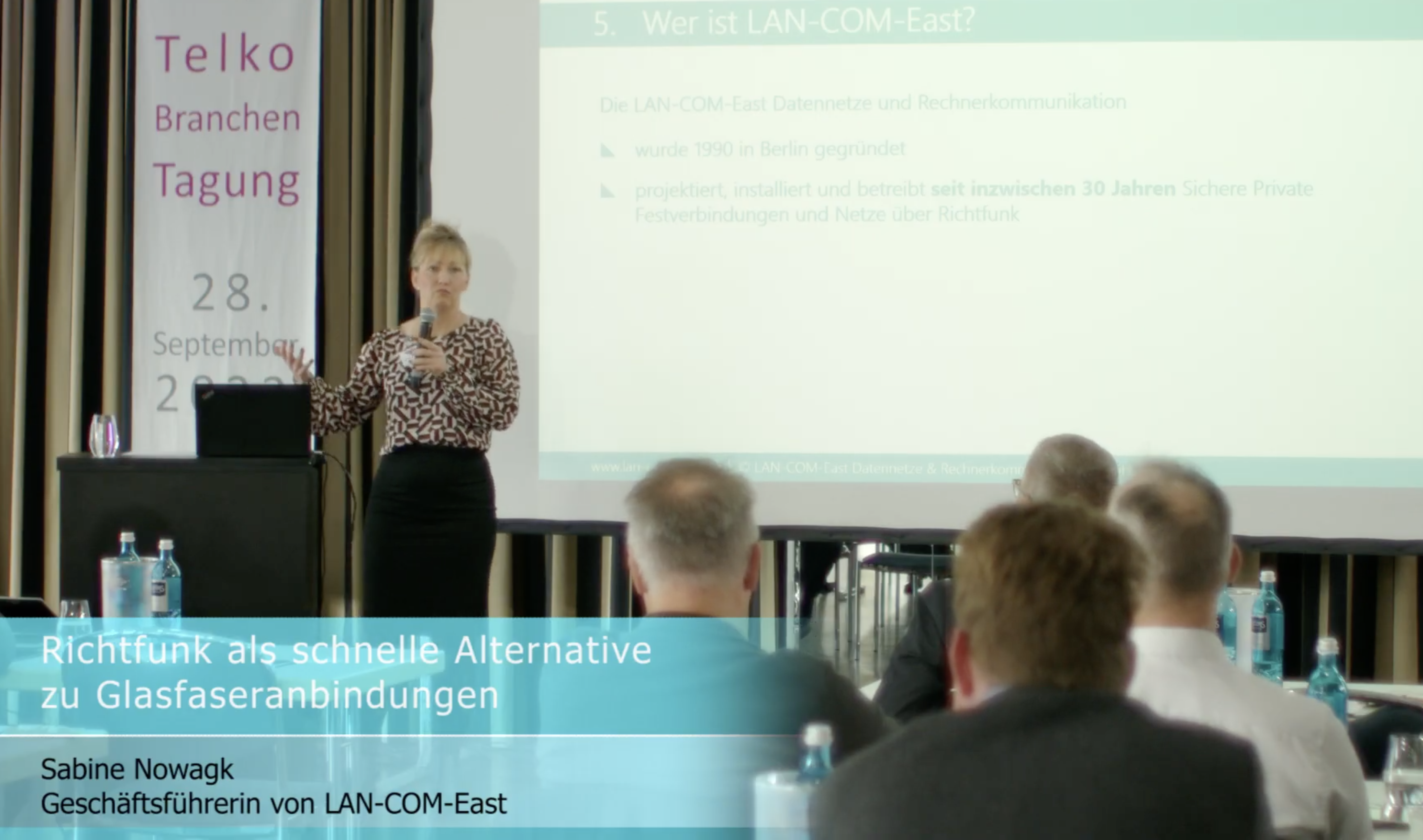 Sabine Nowagk Managing Director LAN-COM-East GmbH